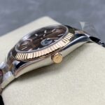 Super Clone Rolex Datejust Chocolate Dial 126231 Oyster 36 mm — bracelet detail
