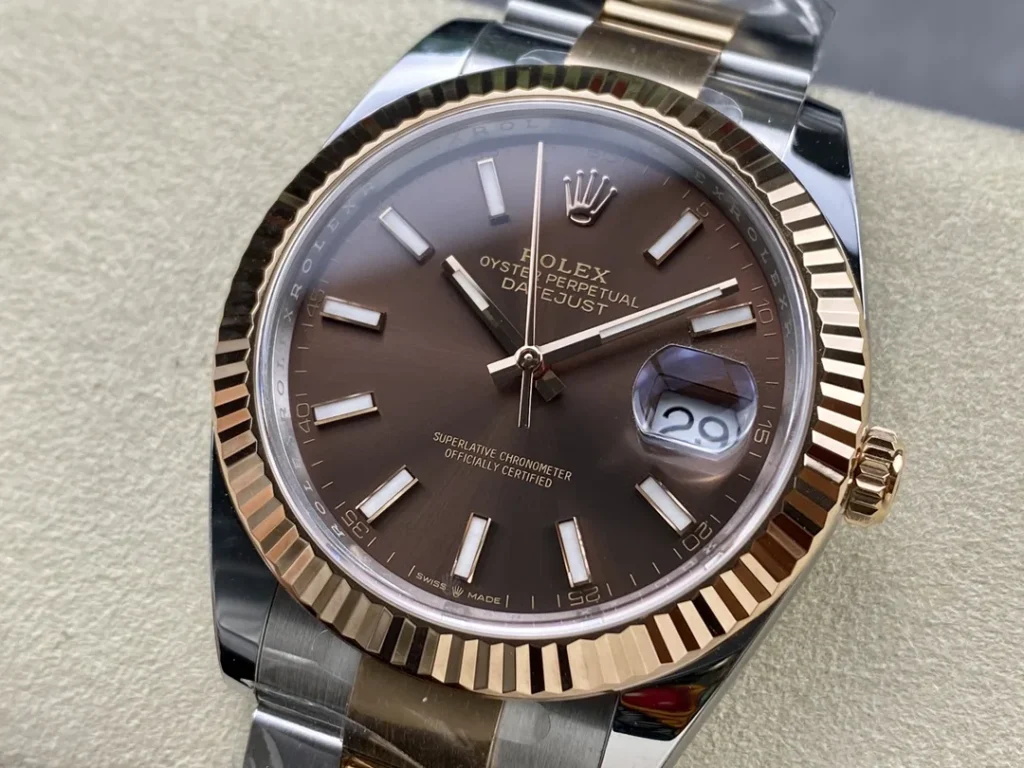 Super Clone Rolex Datejust Chocolate Dial 126231 Oyster 36 mm – Swiss SuperClone