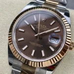 Super Clone Rolex Datejust Chocolate Dial 126231 Oyster 36 mm – Swiss SuperClone