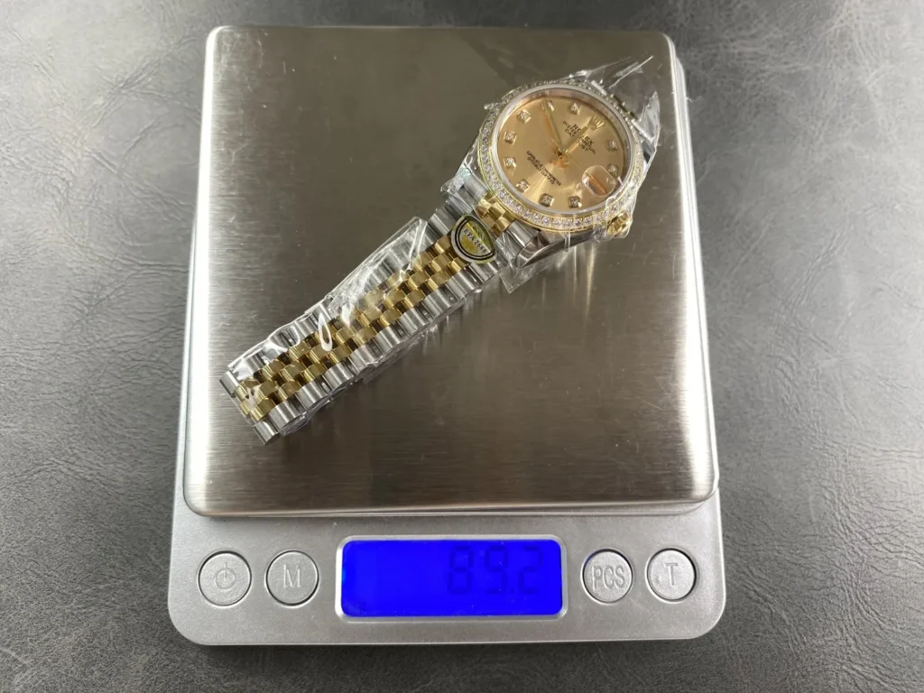 Super Clone Rolex Datejust Gold Dial SRL40 36 mm – Swiss SuperClone