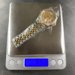 Super Clone Rolex Datejust Gold Dial SRL40 36 mm — movement / caseback view