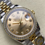 Super Clone Rolex Datejust Gold Dial SRL40 36 mm — view 11