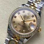Super Clone Rolex Datejust Gold Dial SRL40 36 mm – Swiss SuperClone