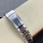 Super Clone Rolex Datejust Mint Green Dial 126334-0027 41 mm — on leather display
