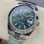 Super Clone Rolex Datejust Mint Green Dial 126334-0027 41 mm — view 9