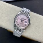 Super Clone Rolex Datejust Pink Roman Dial 126234-0031 36 mm – Swiss SuperClone