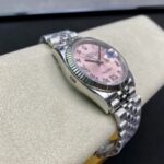 Super Clone Rolex Datejust Pink Roman Dial 126234-0031 36 mm — bracelet detail