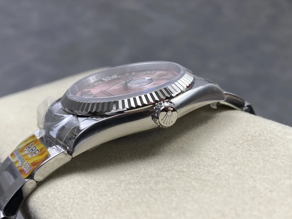 Super Clone Rolex Datejust Pink Roman Dial 126234-0032 36 mm – Swiss SuperClone