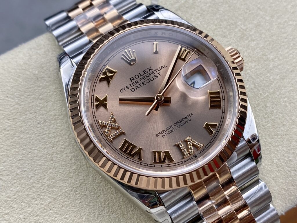Super Clone Rolex Datejust Rosé Dial 126231-0027 36 mm — view 10