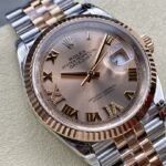 Super Clone Rolex Datejust Rosé Dial 126231-0027 36 mm — view 10