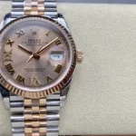 Super Clone Rolex Datejust Rosé Dial 126231-0027 36 mm – Swiss SuperClone