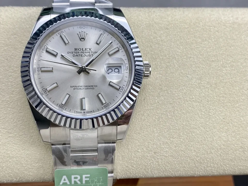 Super Clone Rolex Datejust Silver Dial 126334-0003 41 mm – Swiss SuperClone