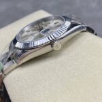 Super Clone Rolex Datejust Silver Dial 126334-0003 41 mm — case and bezel