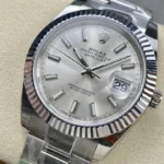 Super Clone Rolex Datejust Silver Dial 126334-0003 41 mm – Swiss SuperClone