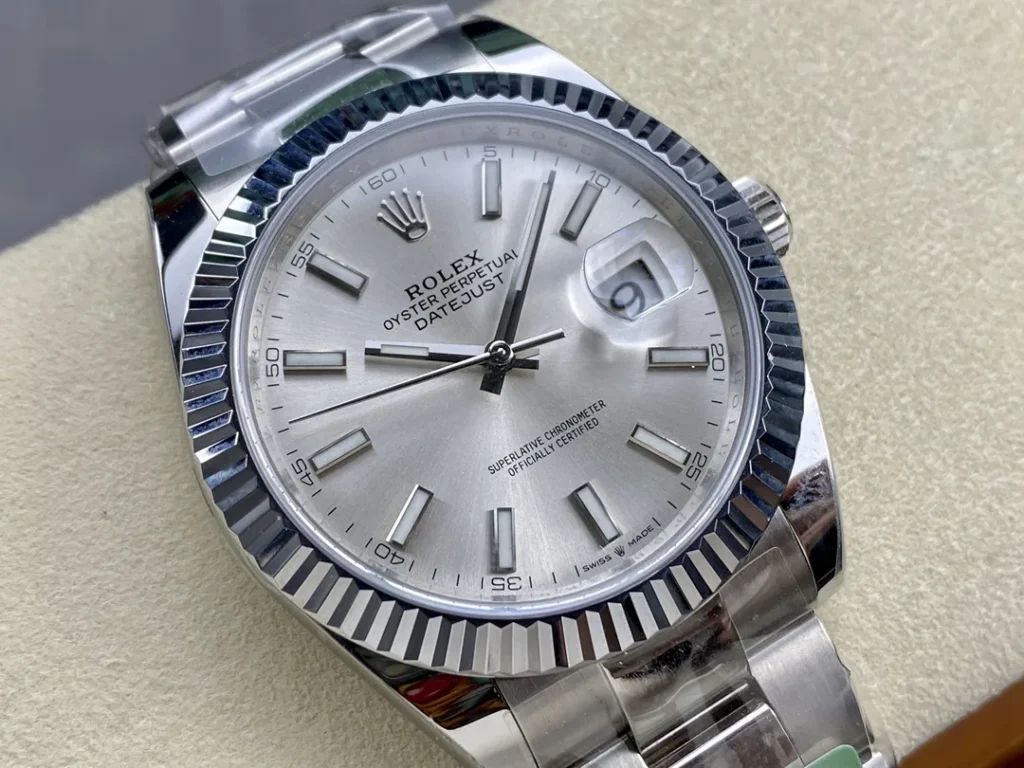 Super Clone Rolex Datejust Silver Dial 126334-0003 41 mm – Swiss SuperClone