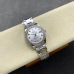 Super Clone Rolex Datejust Silver Diamond Dial 278384RBR-0033 31 mm — bracelet detail
