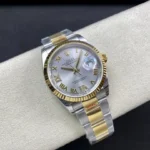 Super Clone Rolex Datejust Silver Roman Diamond Dial 126233-0032 36 mm – Swiss SuperClone