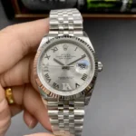 Super Clone Rolex Datejust Silver Roman Diamond Dial 126234-0029 36 mm – Swiss SuperClone