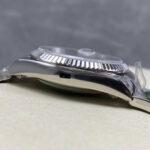 Super Clone Rolex Datejust Silver Roman Diamond Dial 126234-0030 36 mm — movement / caseback view