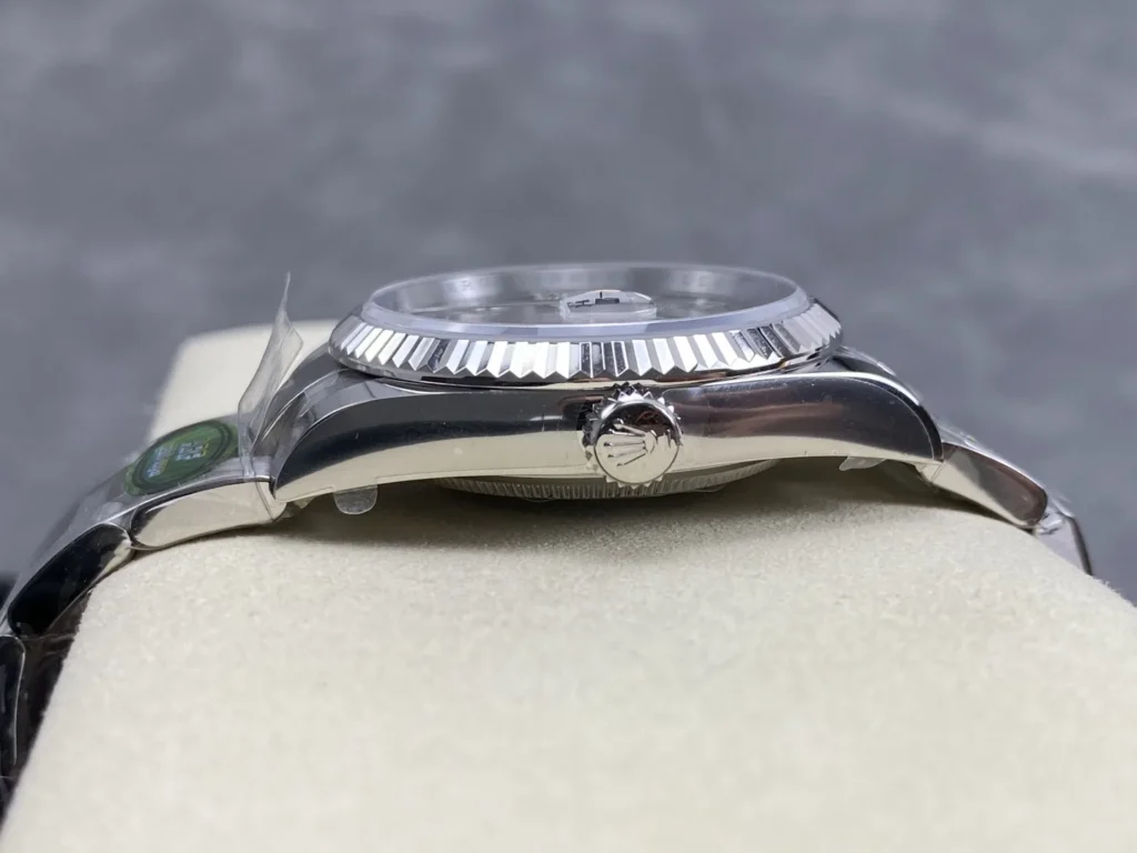 Super Clone Rolex Datejust Silver Roman Diamond Dial 126234-0030 36 mm – Swiss SuperClone