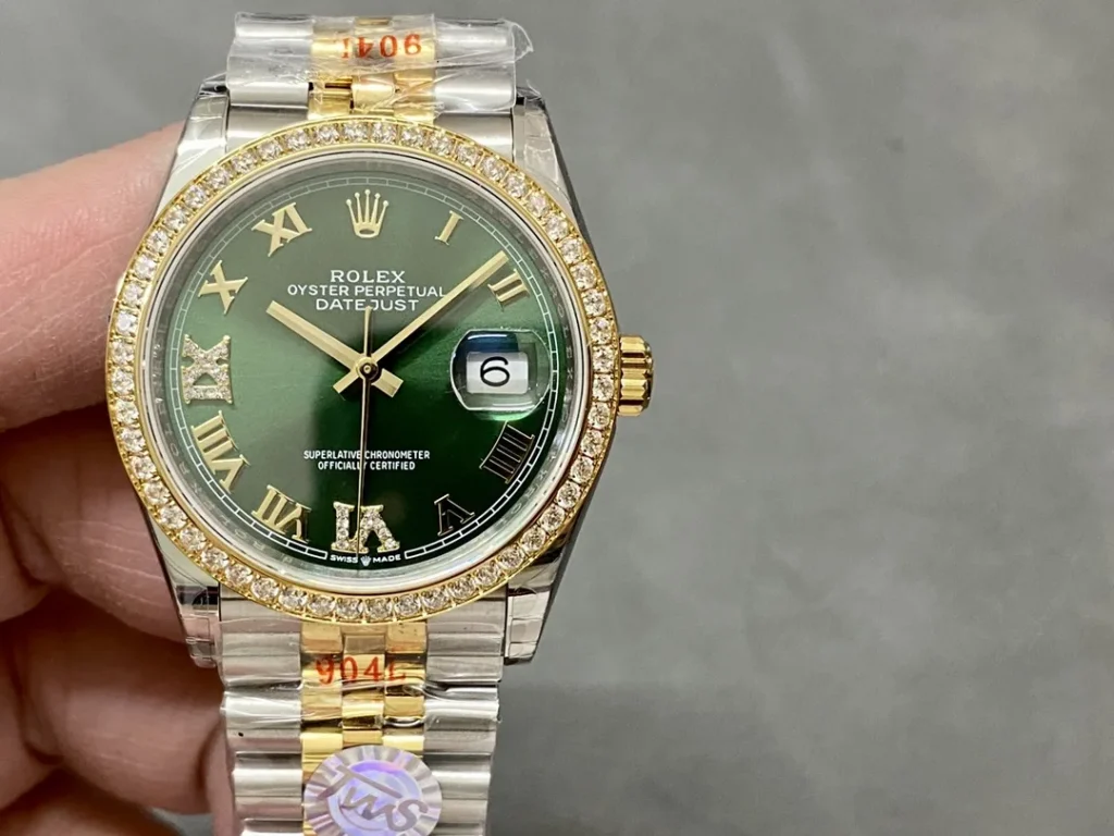 Super Clone Rolex Datejust Slate Diamond Dial 126283RBR-0011 36 mm – Swiss SuperClone