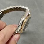 Super Clone Rolex Datejust Slate Diamond Dial 126283RBR-0011 36 mm — side profile