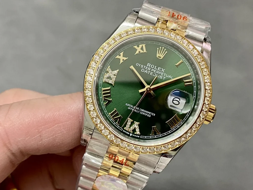Super Clone Rolex Datejust Slate Diamond Dial 126283RBR-0011 36 mm – Swiss SuperClone