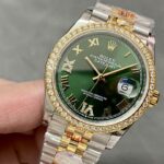 Super Clone Rolex Datejust Slate Diamond Dial 126283RBR-0011 36 mm — view 9