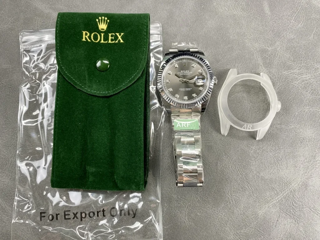 Super Clone Rolex Datejust Slate Diamond Dial 126334-0005 41 mm – Swiss SuperClone