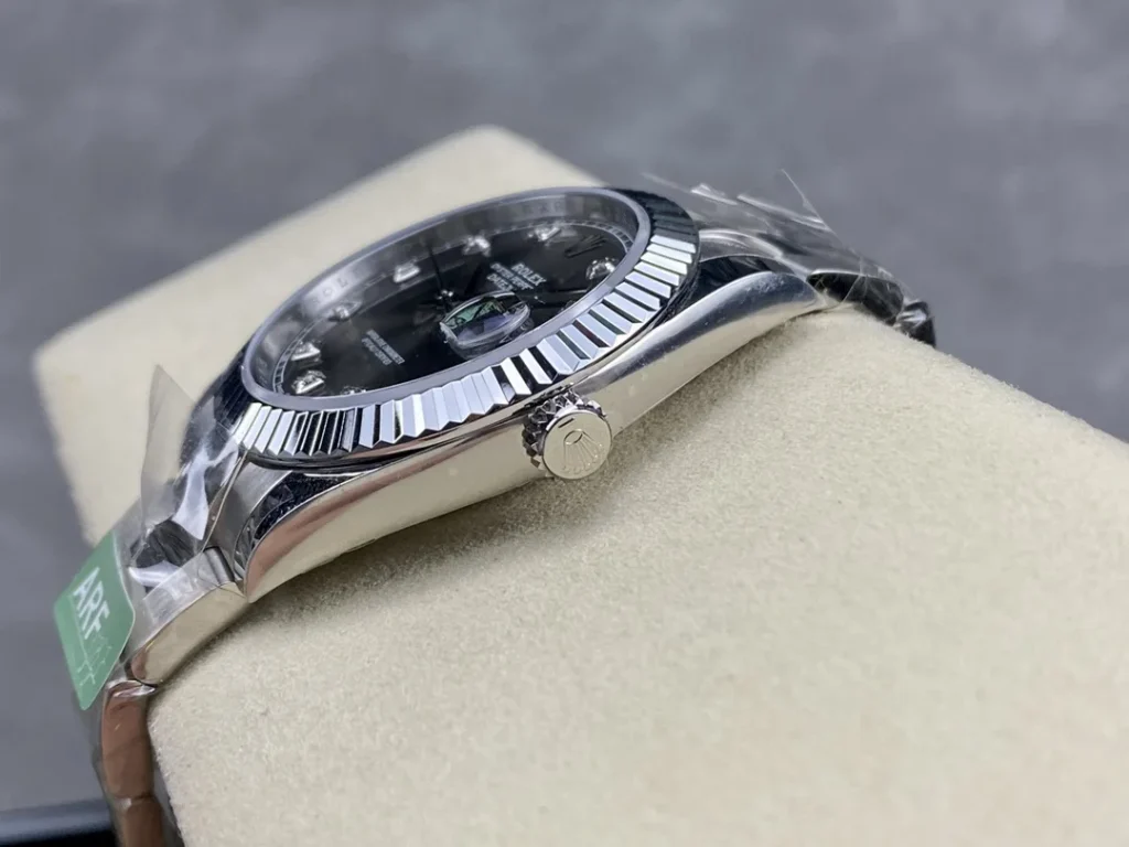 Super Clone Rolex Datejust Slate Diamond Dial 126334-0005 41 mm – Swiss SuperClone