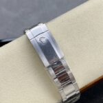 Super Clone Rolex Datejust Slate Diamond Dial 126334-0005 41 mm — on leather display