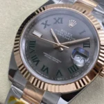 Super Clone Rolex Datejust Slate Roman Dial 126331-0015 41 mm – Swiss SuperClone