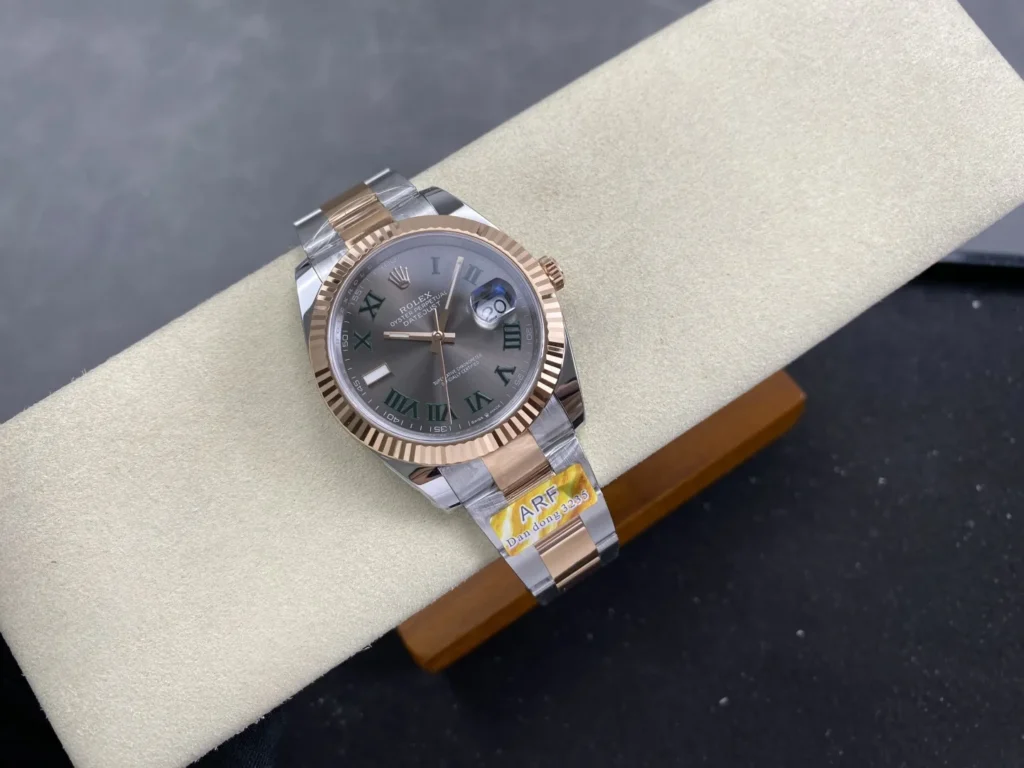 Super Clone Rolex Datejust Slate Roman Dial 126331-0015 41 mm – Swiss SuperClone