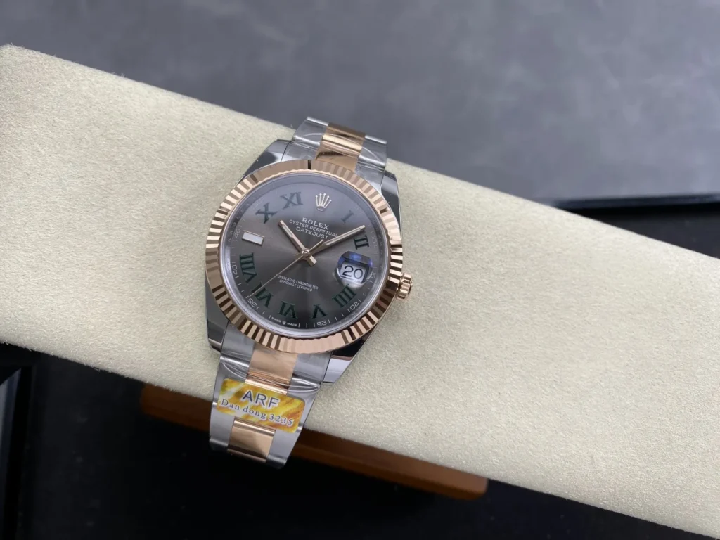 Super Clone Rolex Datejust Slate Roman Dial 126331-0015 41 mm – Swiss SuperClone