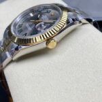 Super Clone Rolex Datejust Slate Roman Dial 126333-0019 41 mm — side profile