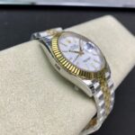 Super Clone Rolex Datejust White Dial 126333-0016 41 mm — side profile