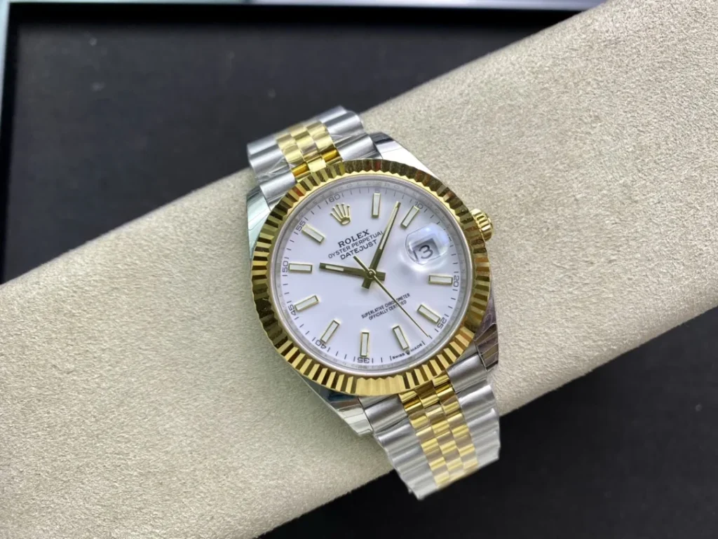 Super Clone Rolex Datejust White Dial 126333-0016 41 mm – Swiss SuperClone