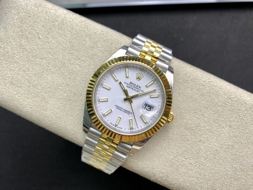 Super Clone Rolex Datejust White Dial 126333-0016 41 mm — view 9