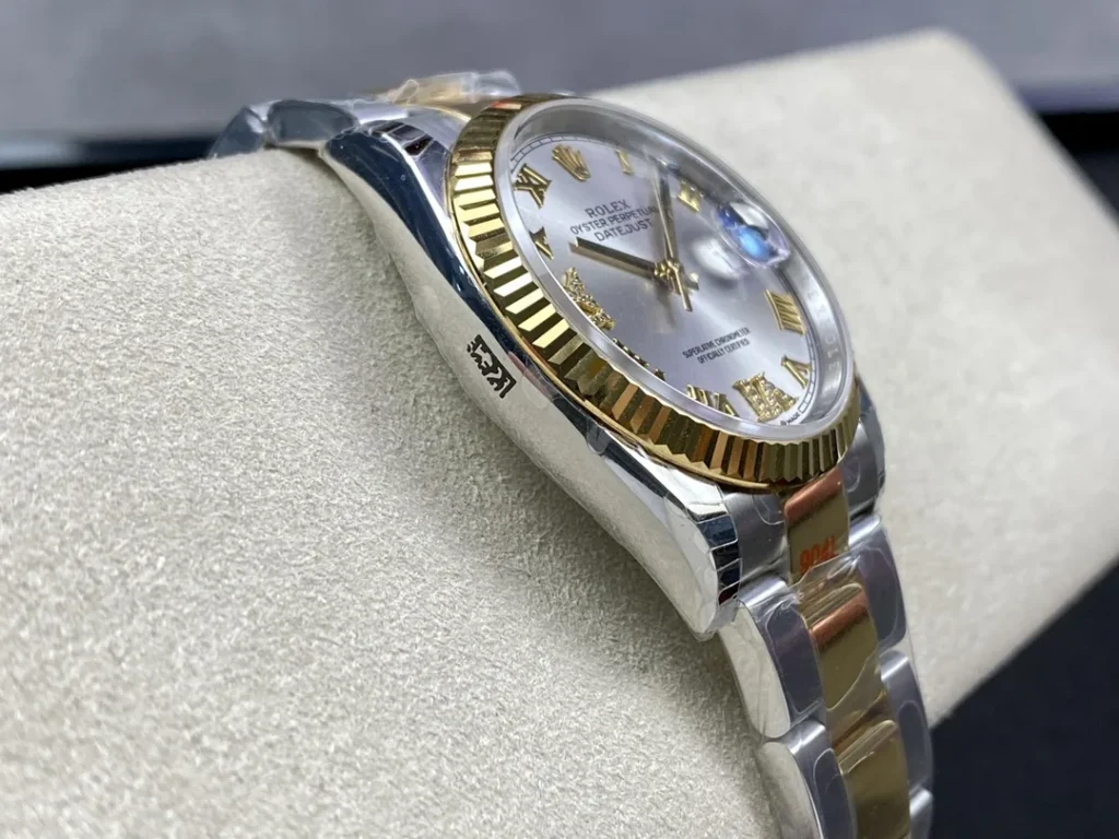 Super Clone Rolex Datejust White Roman Dial 126233-0030 36 mm – Swiss SuperClone
