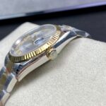 Super Clone Rolex Datejust White Roman Dial 126233-0030 36 mm — side profile