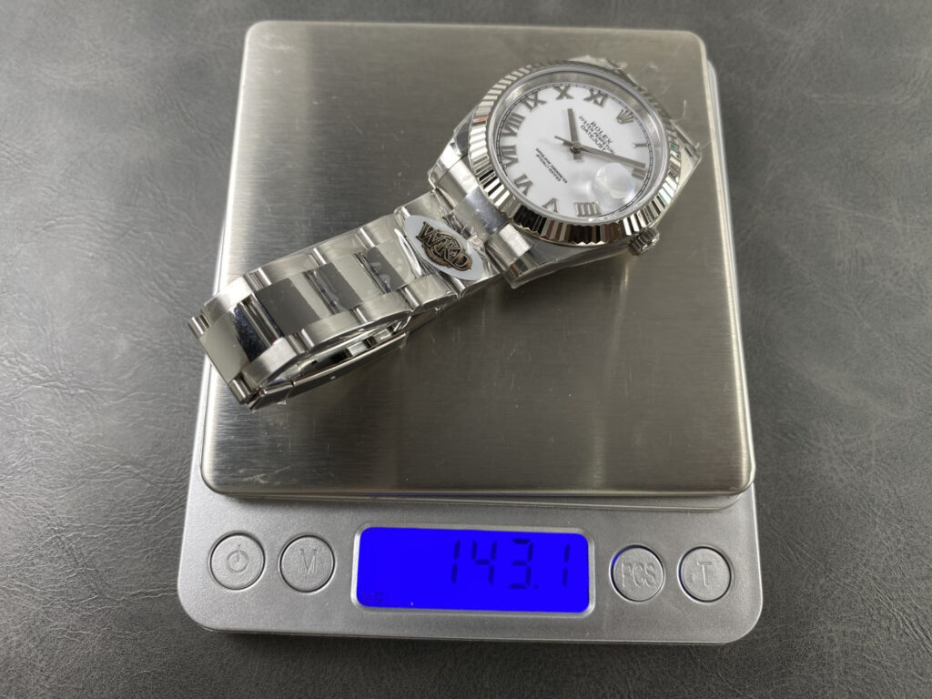 Super Clone Rolex Datejust White Roman Dial 126334-0023 41 mm — view 10