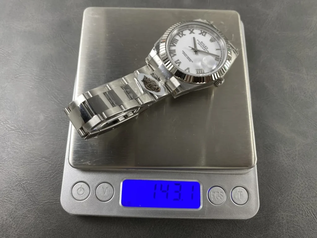 Super Clone Rolex Datejust White Roman Dial 126334-0023 41 mm – Swiss SuperClone