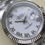 Super Clone Rolex Datejust White Roman Dial 126334-0023 41 mm — view 14