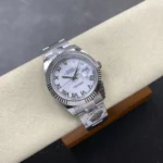 Super Clone Rolex Datejust White Roman Dial 126334-0023 41 mm – Swiss SuperClone