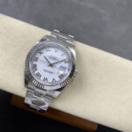 Super Clone Rolex Datejust White Roman Dial 126334-0023 41 mm — view 12