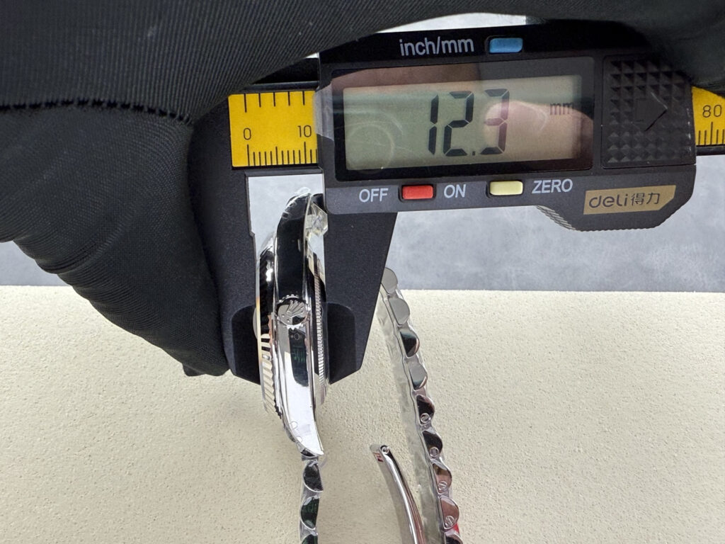 Super Clone Rolex Day-Date Bright Black Dial 228236-0003 40 mm — view 10