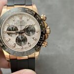 Super Clone Rolex Daytona 126515LN Meteorite Dial — dial close-up