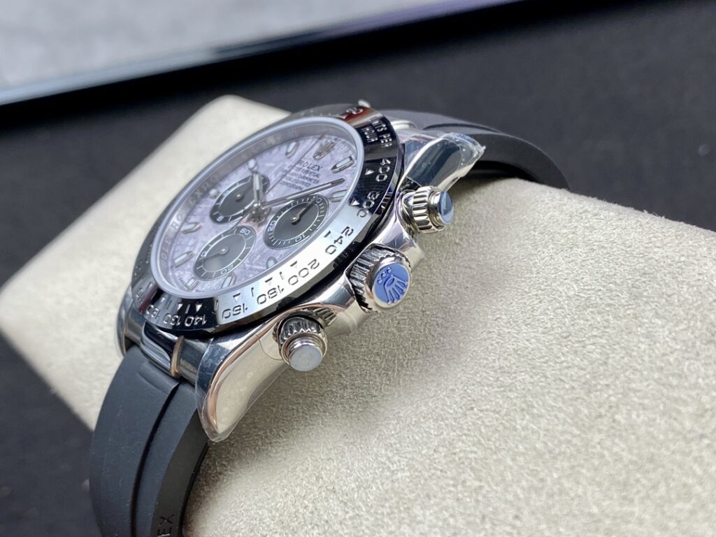 Super Clone Rolex Daytona 126519LN Meteorite Dial — case and bezel