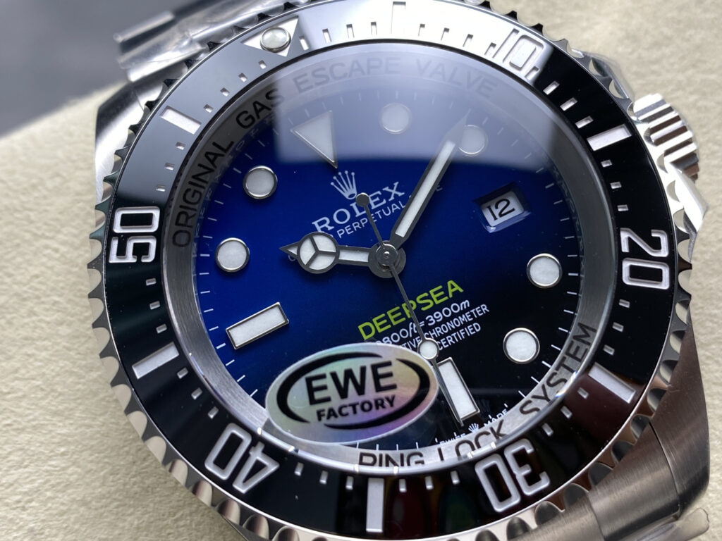 Super Clone Rolex Deepsea Sea Dweller — case and bezel