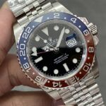 Super Clone Rolex GMT-Master II 126710BLRO “Pepsi” Jubilee — case and bezel